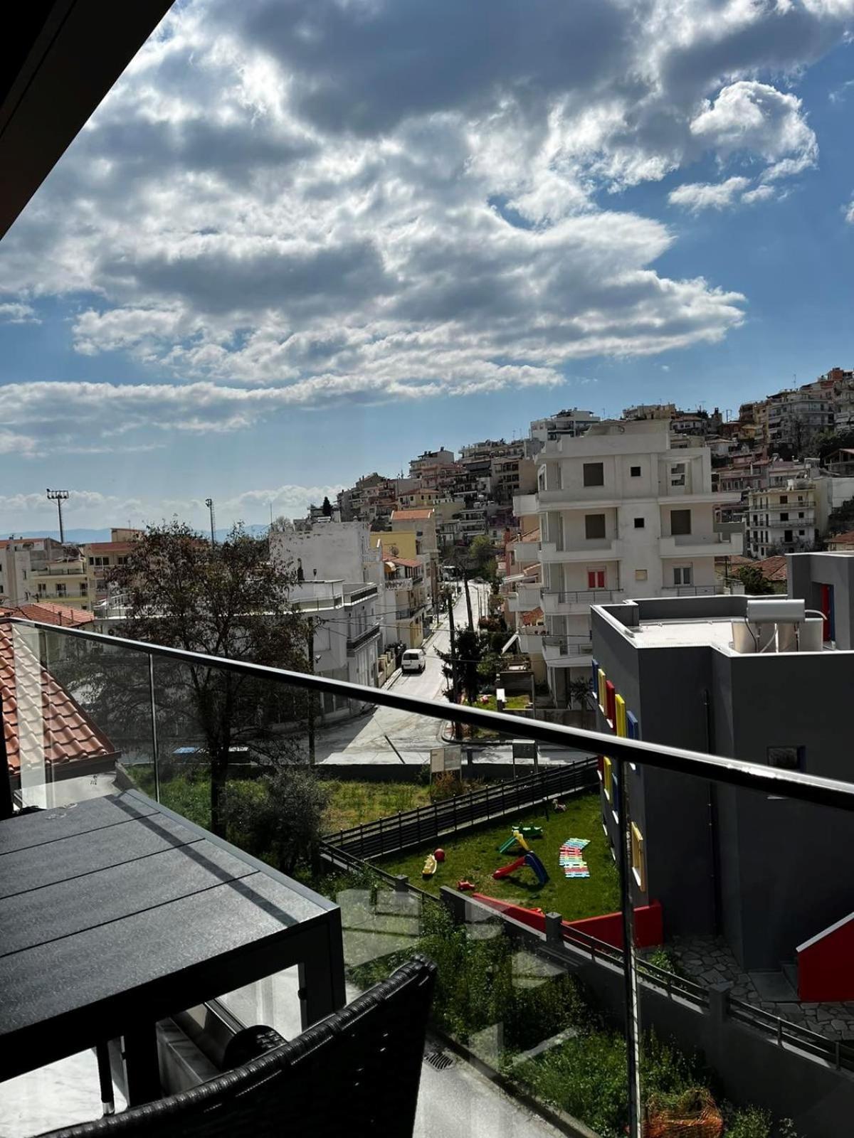 Appartamento Casa Bianca Kavala Esterno foto